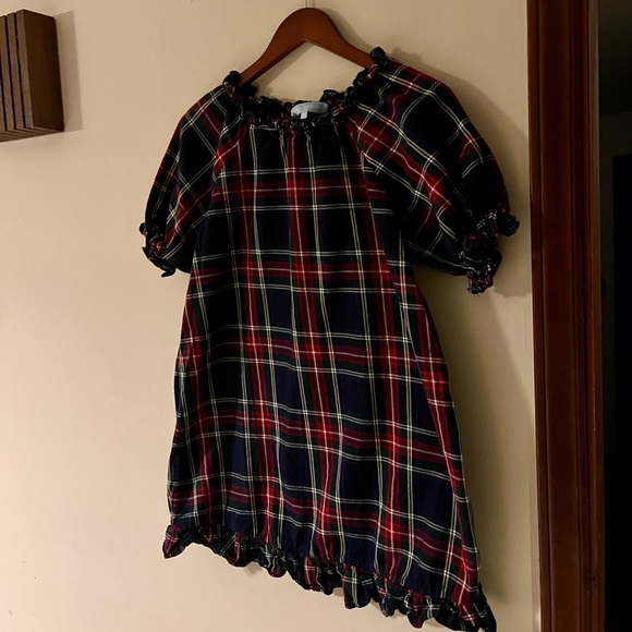 Hill House Katherine Nap Mini Dress Tartan Plaid - Picture 4 of 6